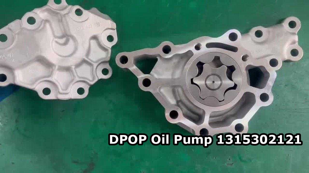 5001842919 95531625 ZF इकोस्प्लिट श्रृंखला ट्रकों के लिए एल्यूमीनियम ट्रांसमिशन ऑयल पंप बॉडी