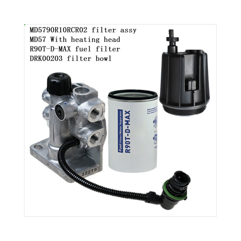 Deutz के लिए ईंधन फ़िल्टर हाउसिंग MD5790R10RCR02 MD5790 R90T-D-MAX FDRK00203 G339202060102